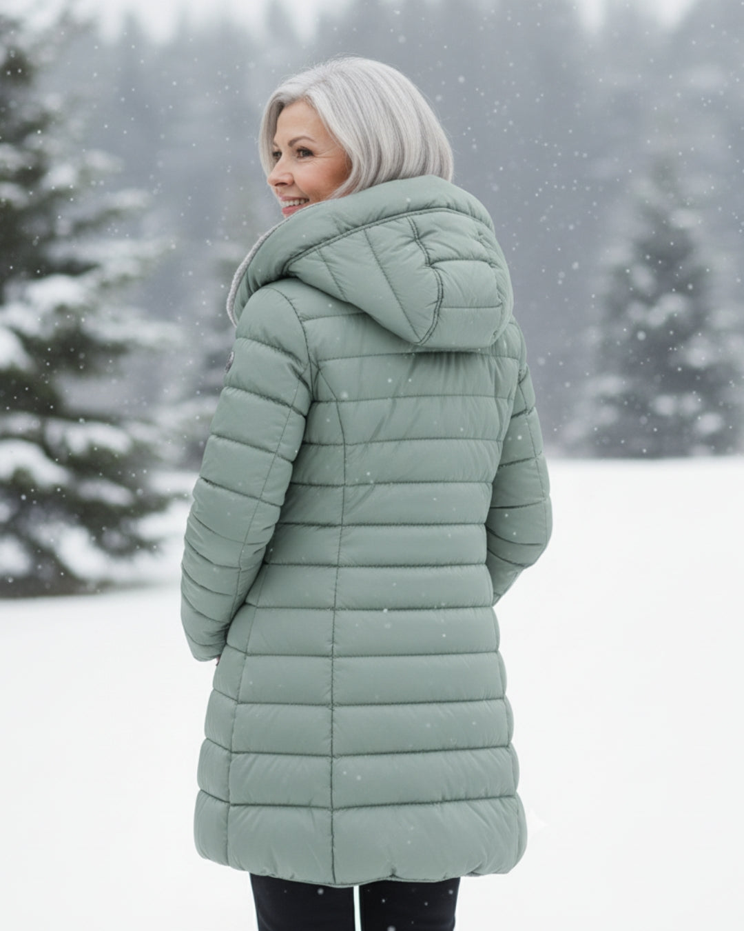 Elizabeth | Fleece Lined Puffer Jacket