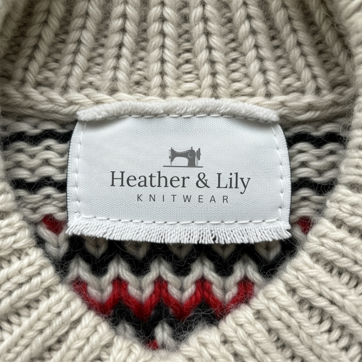 Audrey™| Vintage Icelandic Wool Jumper