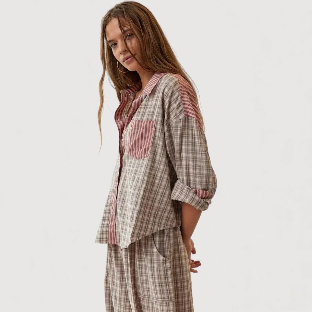 LORIENNE | RELAXED PYJAMA SET
