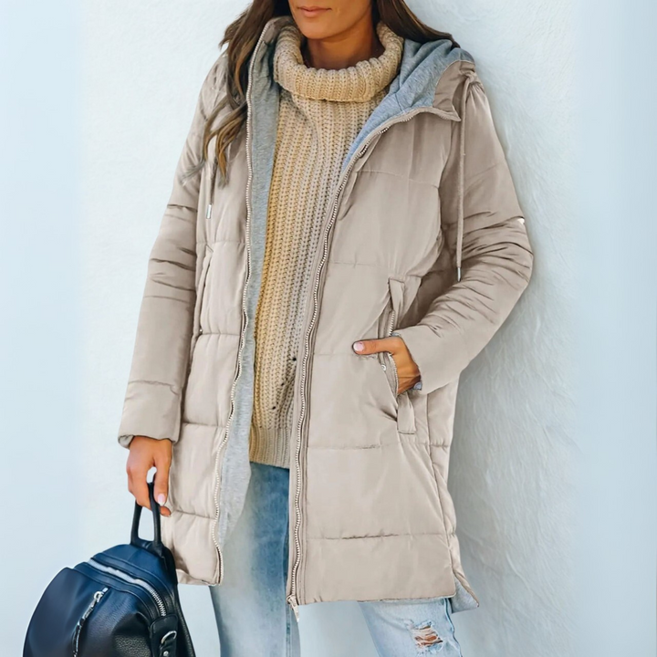 EDITH | Casual Hooded Puffer Jacket