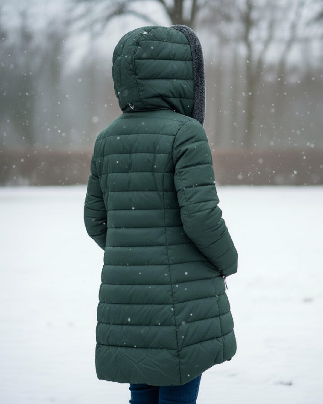Elizabeth | Fleece Lined Puffer Jacket