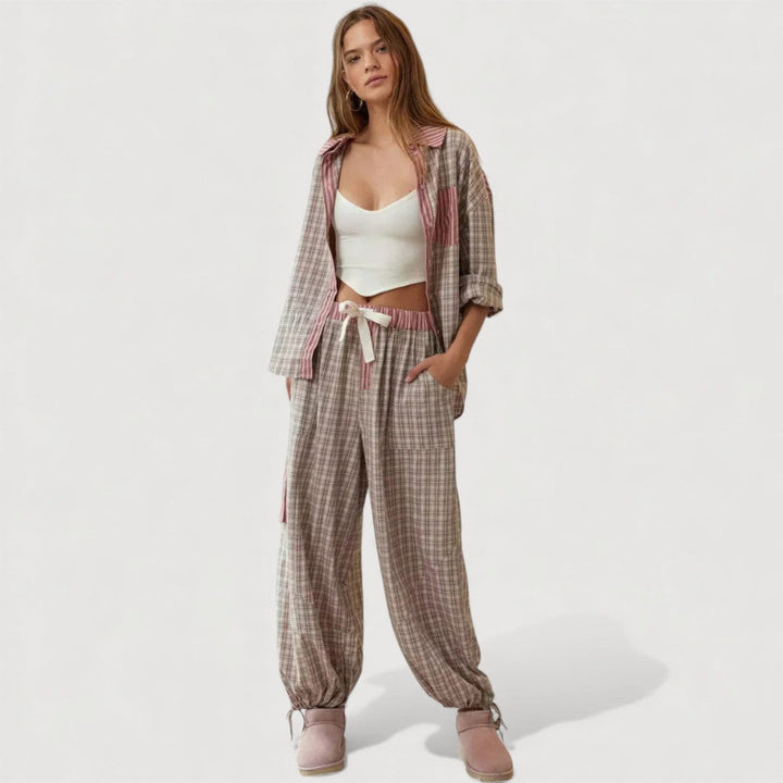 LORIENNE | RELAXED PYJAMA SET