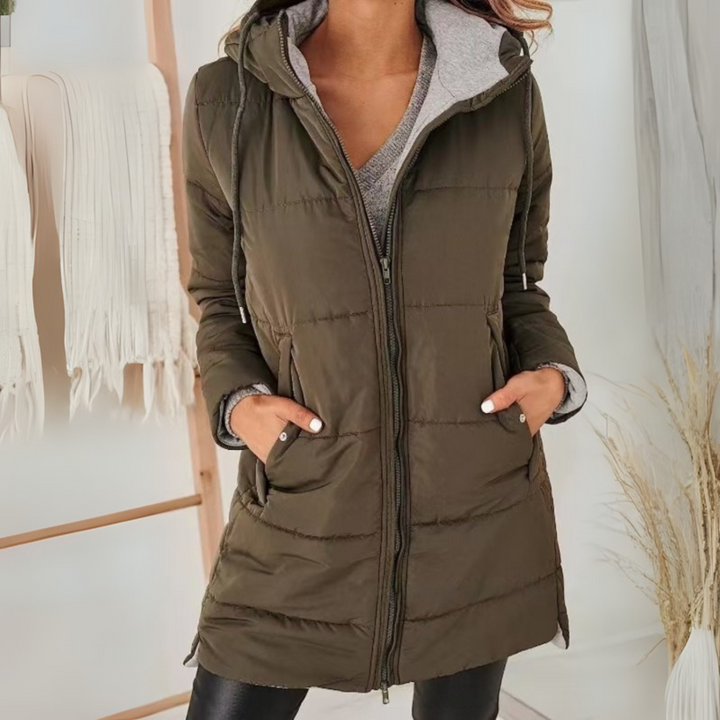 EDITH | Casual Hooded Puffer Jacket