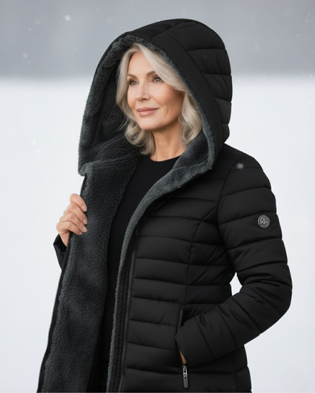 Elizabeth | Fleece Lined Puffer Jacket
