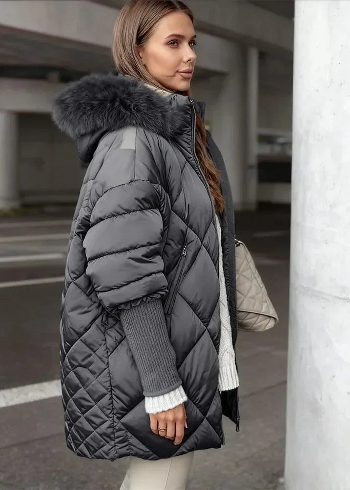 EVELYN™ | Premium Hooded Cardigan Coat