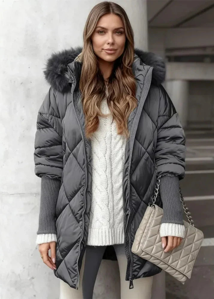 EVELYN™ | Premium Hooded Cardigan Coat