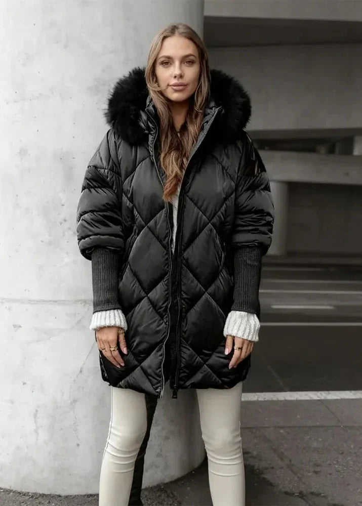 EVELYN™ | Premium Hooded Cardigan Coat