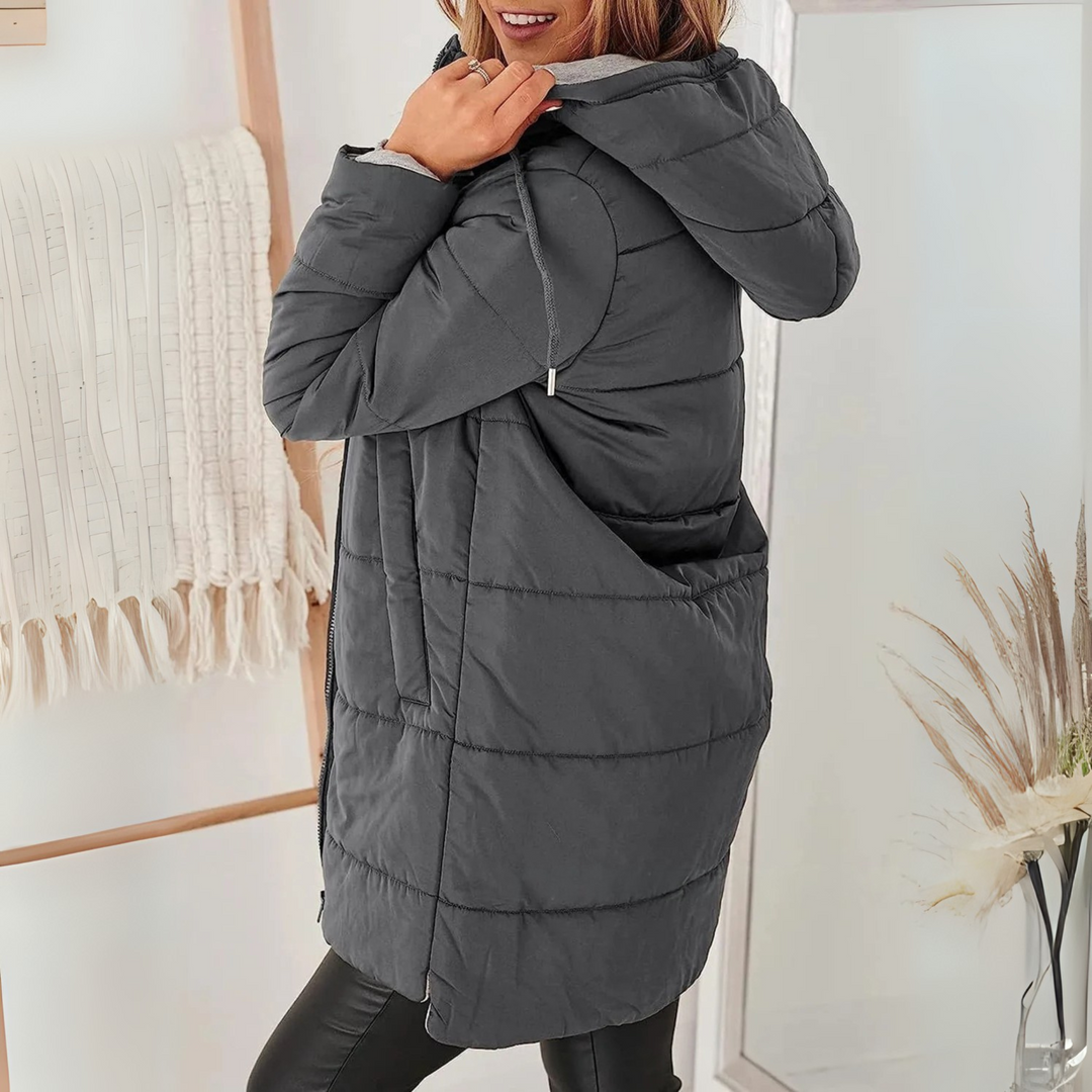 EDITH | Casual Hooded Puffer Jacket