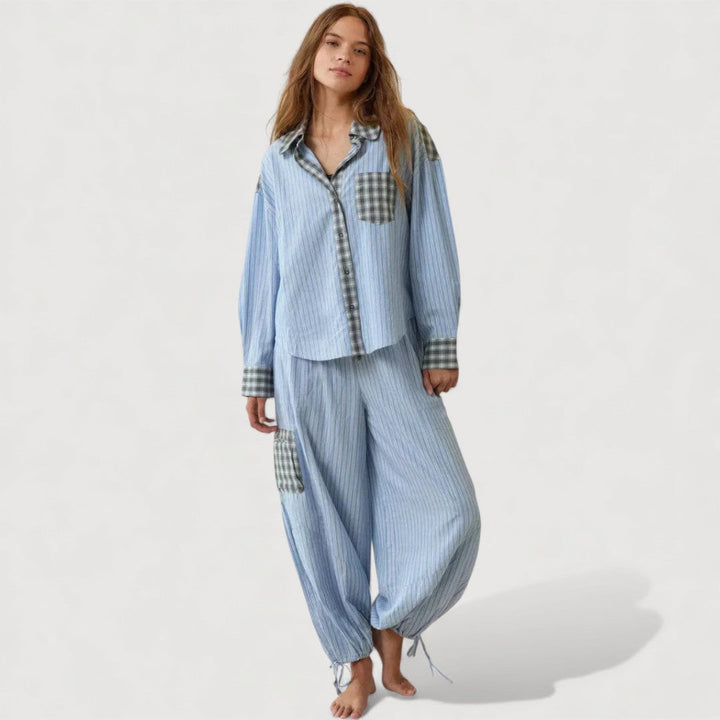 LORIENNE | RELAXED PYJAMA SET