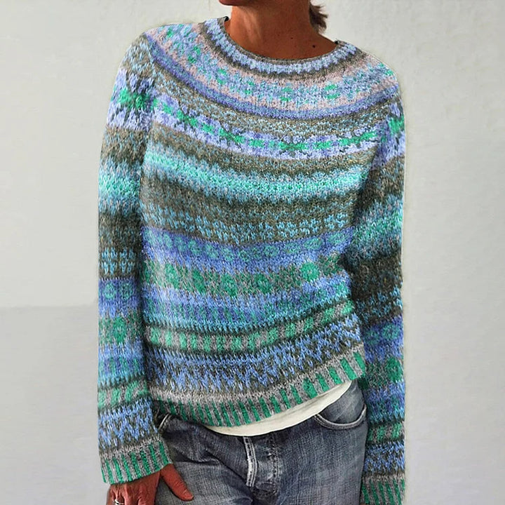 Audrey™| Vintage Icelandic Wool Jumper