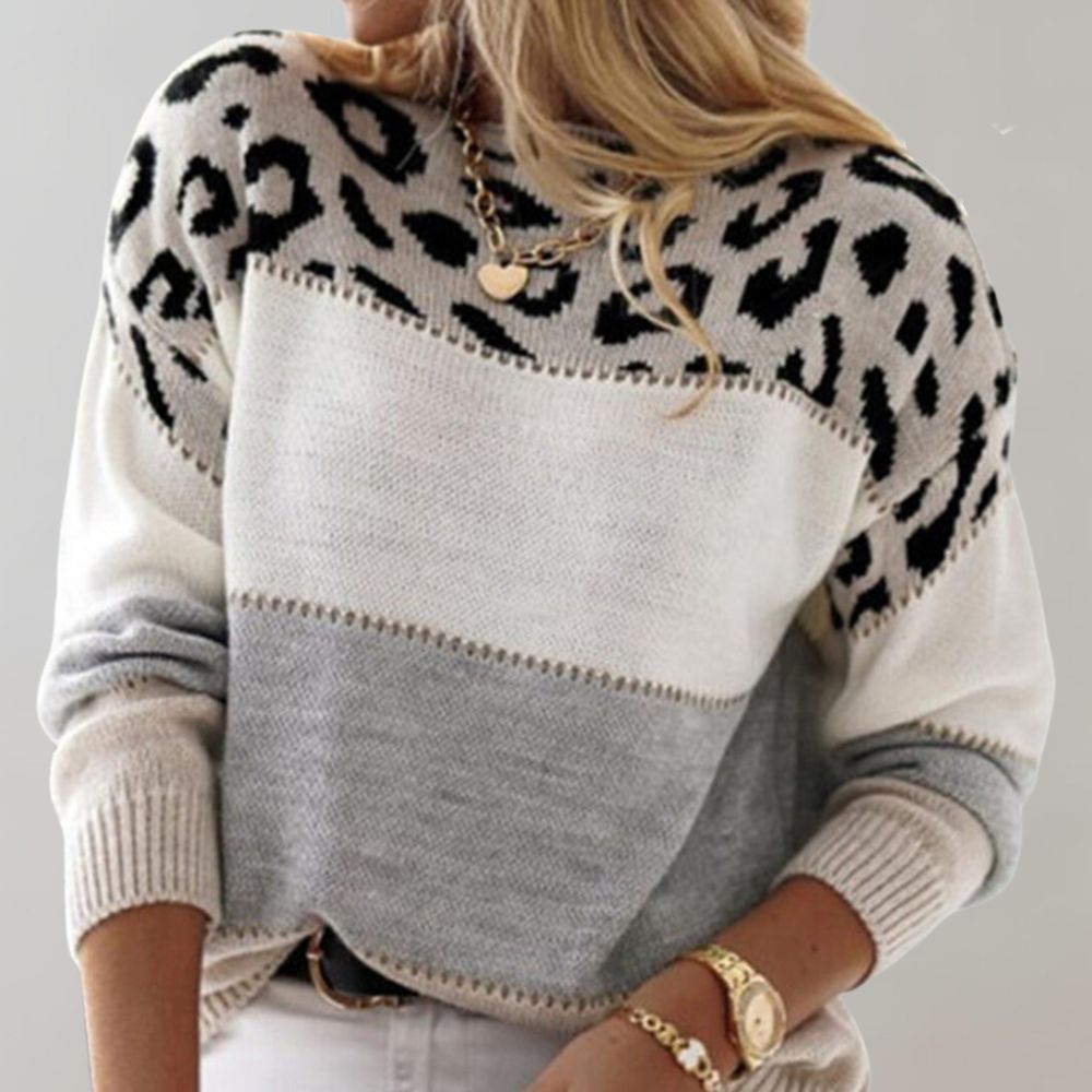 Lydia | Stylish Leopard Sweater