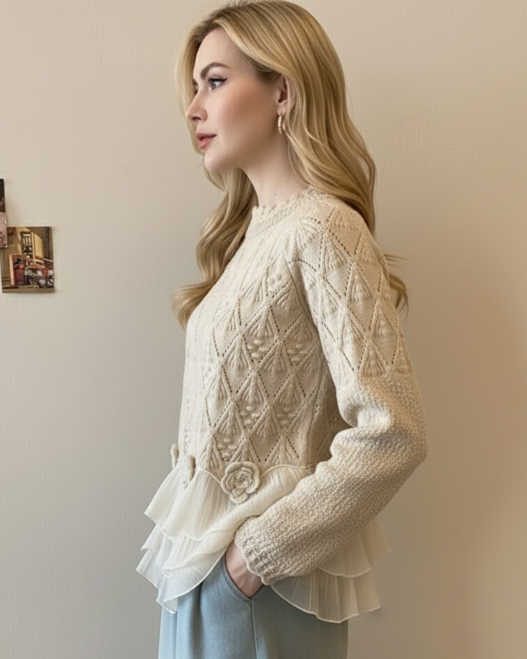 FLORENCE™ | Ruffle Cardigan