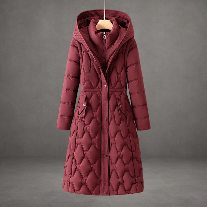 Olivia™ | Premium Longline Winter Coat with Hood