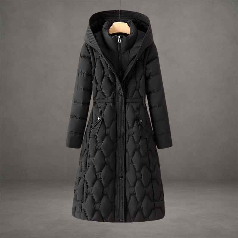 Olivia™ | Premium Longline Winter Coat with Hood