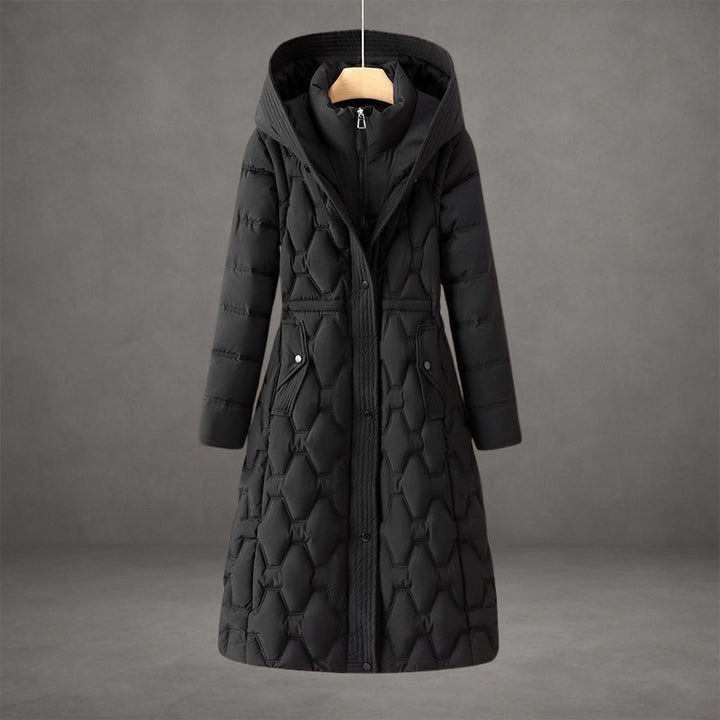 Olivia™ | Premium Longline Winter Coat with Hood