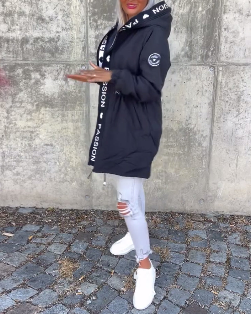 Vierra Luxe™ | Signature Hooded Windbreaker