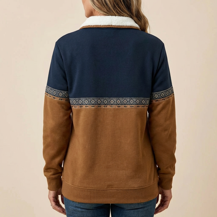 Rosa™ | Cosy Half-Zip Top
