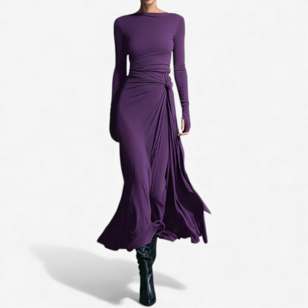 Gloria™ | Elegant Draped Dress