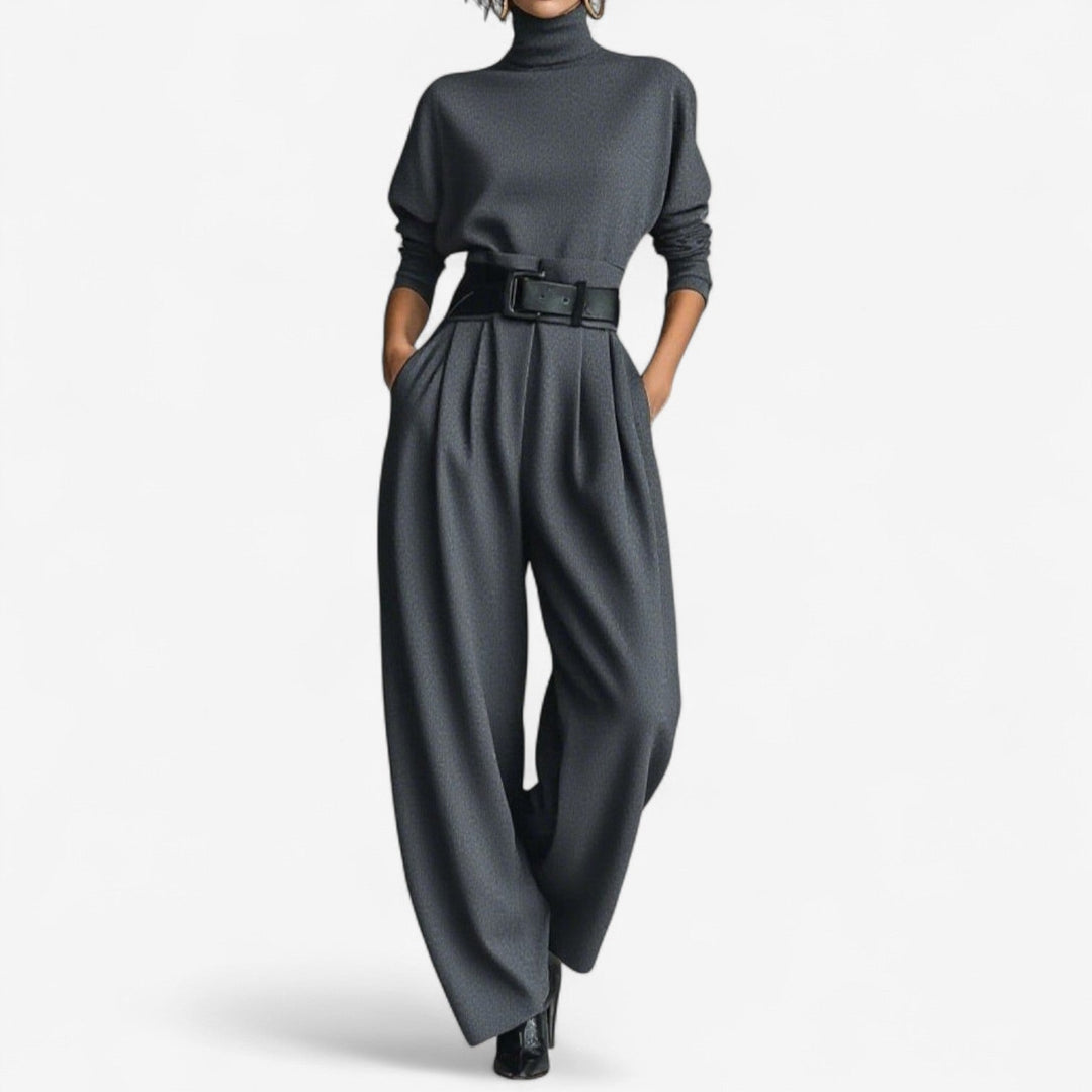 Doris™ | High-Neck Jumpsuit