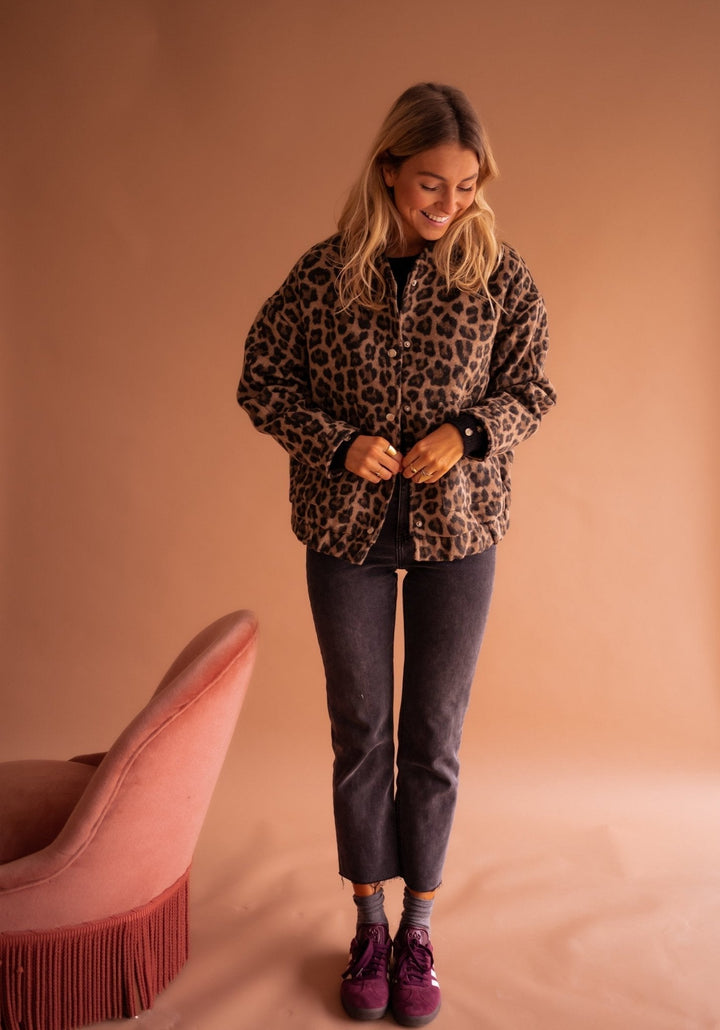 Savannah™ | Chic Leopard Print Jacket