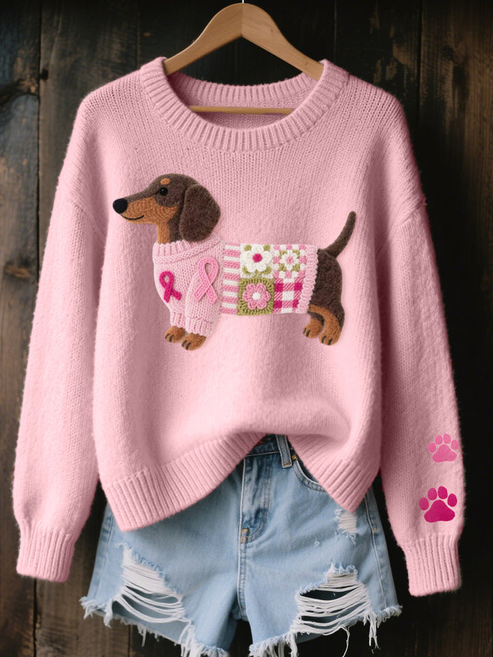 Dorothy | Dachshund Knit Sweater