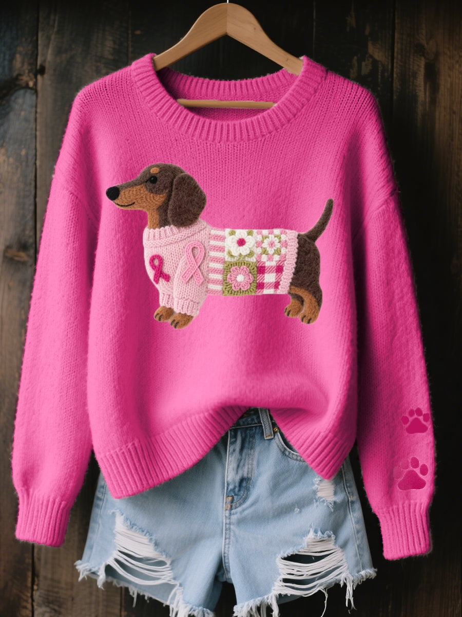 Dorothy | Dachshund Knit Sweater