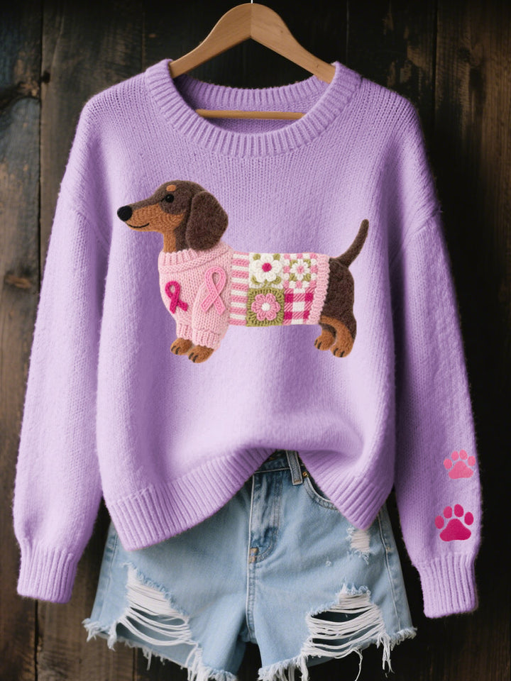 Dorothy | Dachshund Knit Sweater